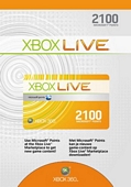 Xbox LIVE 2100 Points Card cover thumbnail